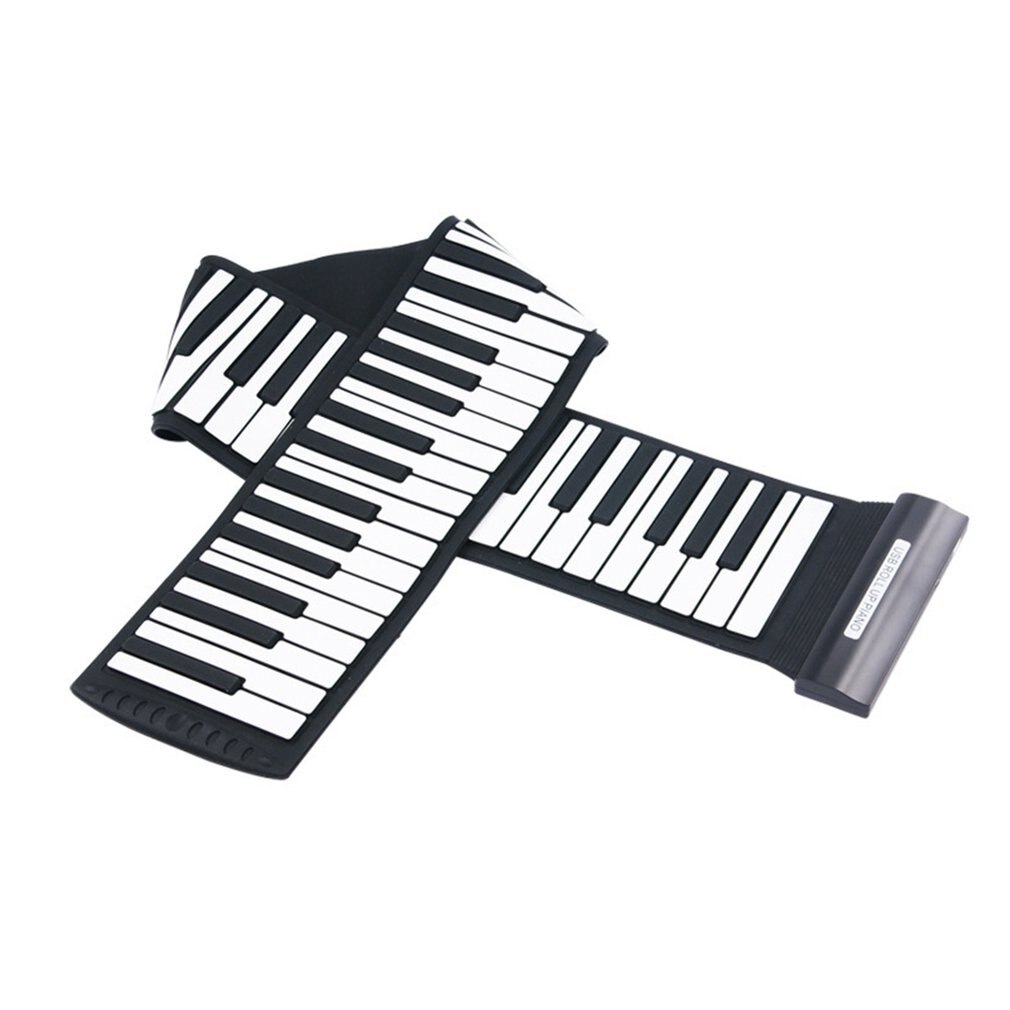 Multi Style Portable 88 Keys Flexible Silicone Roll Up Piano Folding Electronic Keyboard for Children Student