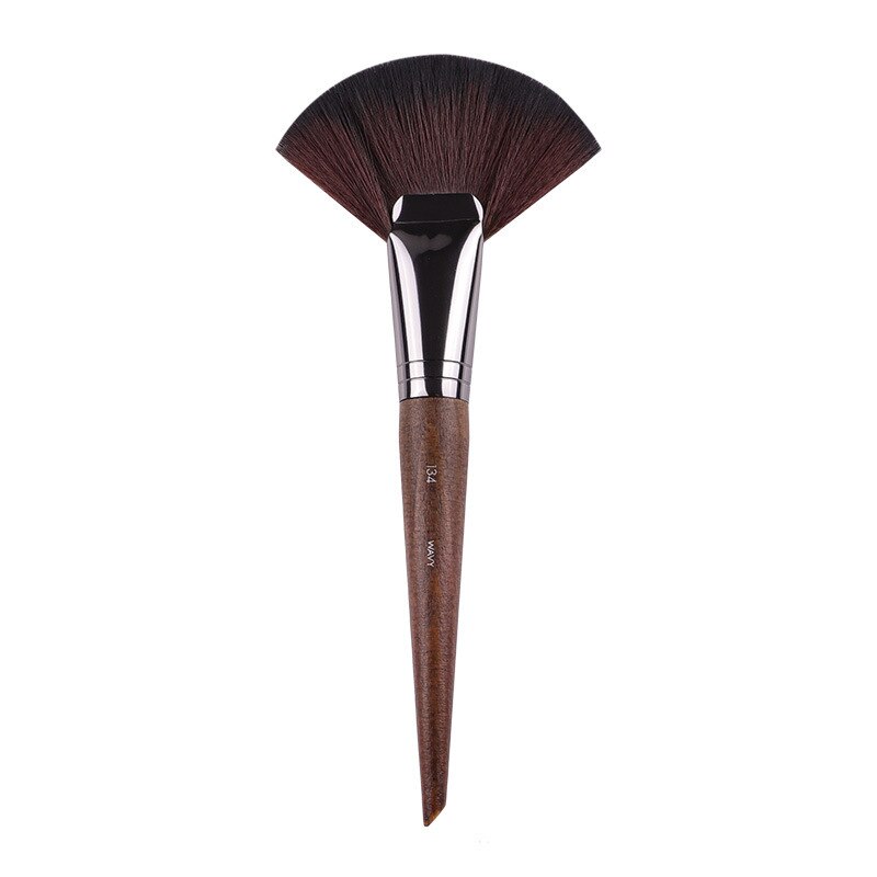 Powder Brush Large Fan Brush Makeup Setting Loose Powder Brush Synthetic Hair Large Fan Brush Makeup Tools #134: Default Title