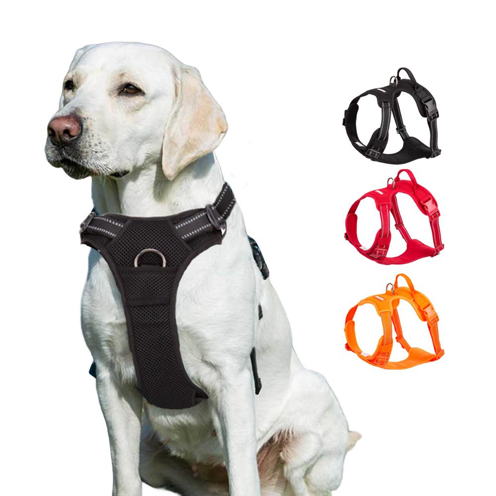 Truelove Huisdier Harnas Hond Grote Kleine Voor Pitbull Reflecterende Veiligheid Harnas Voor Honden Auto Harnas Hond Sport Geen Pull Vest husky