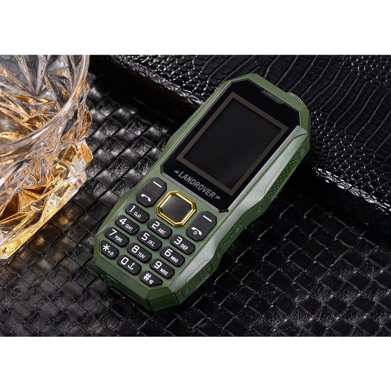 Cheap Push Button Mobile Phone Dual Sim 1.8 inch MP3 FM Radio FlashLight Bluetooth Shockproof Dustproof Rugged Cell Phones