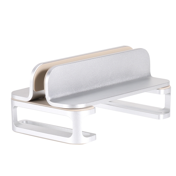 Aluminum Vertical Laptop Computer Stand Desktop Tablet Holder for 17 Inch Devices