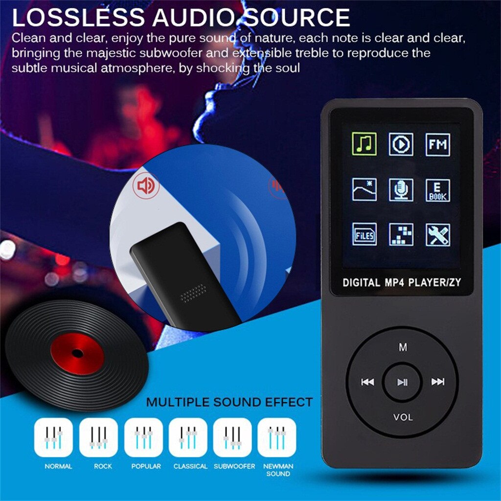 20 # MP4 Vedio Speler Met Bluetooth Speaker Kerst Lcd-scherm Fm Radio Video Movie Met Speaker MP4 Speler met Fm