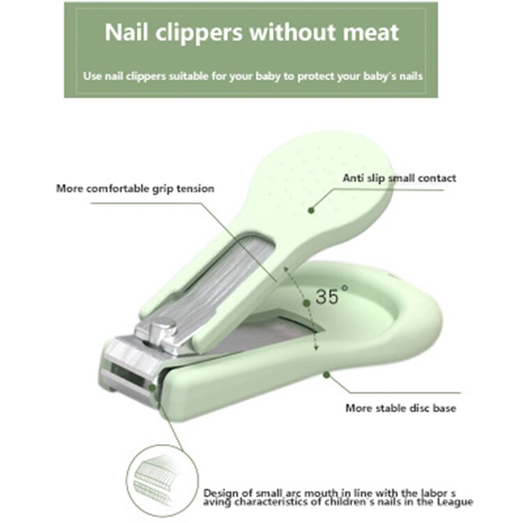 4 in 1 baby nagelknipperset cartoon kinderen \u2019s veiligheids mini scharen nagelknipper pincet en nagelvijl