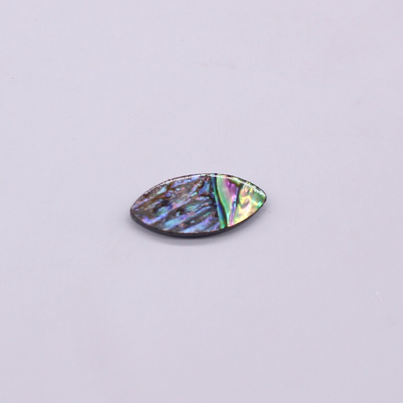 10 stuks oorbellen met natuurlijke abalone schelpen, liefdesringen met cabochon kralen en een platte achterkant, doe-het-zelf sieraden maken  c49: 8 yanjin 1.5 x 0.8cm
