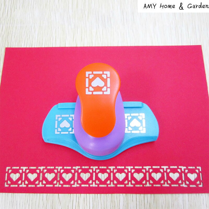 Appareil de gaufrage, Machine de bricolage, découpeur de papier pour Scrapbooking, bordure de Photo, artisanat décoratif, poinçon de trou de fleur fait à la main