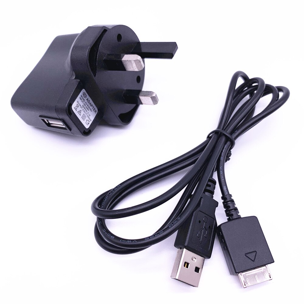 Cable de carga de datos USB para SONY Walkman NWZ-S616F NWZ-S618F NWZ-S715F NWZ-S716F NWZ-S718F NWZ-S730 NWZ-S636F NWZ-S638F: UK PLUG