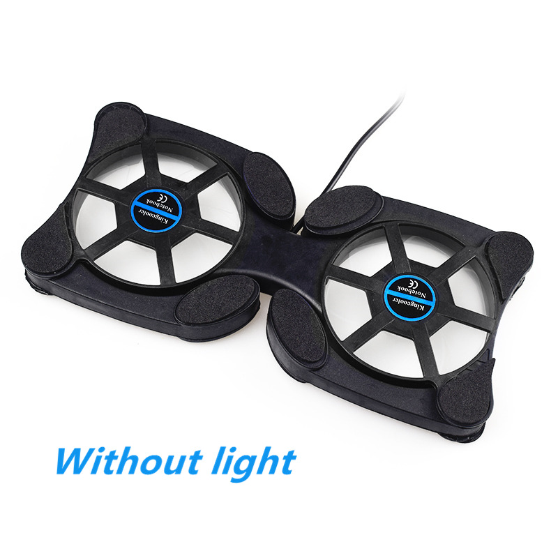 Rotatable USB Fan Cooling Pad 2 Fans Cooler Notebook Cooler Computer USB Fan Stand For 8-14 PC Laptop PC Computer Peripherals: 02