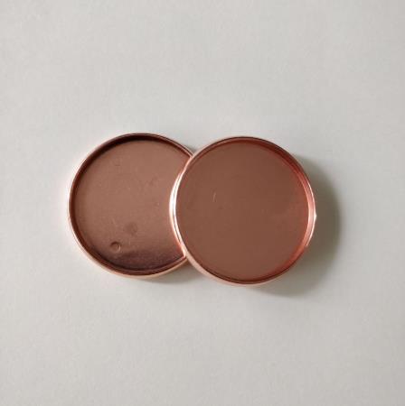 12pcs 35mm Disc Binding A4 Binder Ring for Notebook Paper Ring Planner Ring Binder Mushroom Hole Binder Gold Binding Discs: rose gold