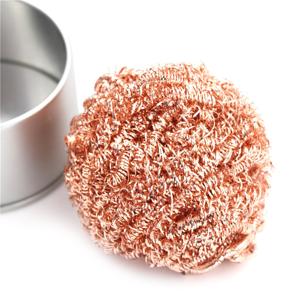 Thuis Cleaning tools Solderen Soldeerbout Tip Cleaner Staal Schoonmaken Draad Bal Zware Lassen