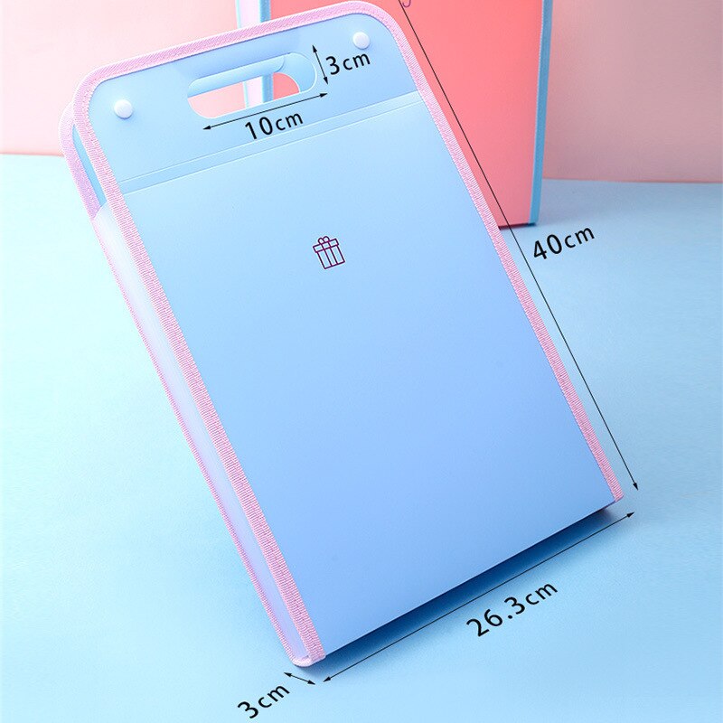 Vertical Filing Products Bag File Folder 13 Layer A4 Expanding Document Subject Classificy Organizer Storage Folders Waterproof