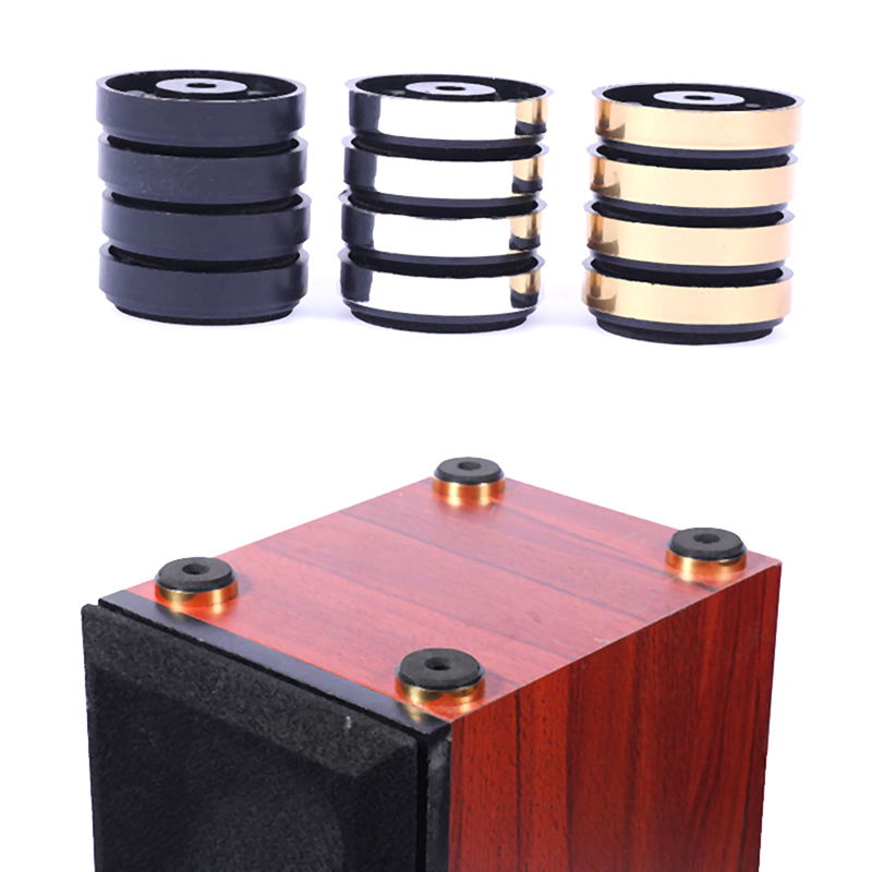 4 Uds. De picos para altavoces, pies de soporte, altavoces activos de Audio, piezas de reparación, accesorios DIY para sistema de sonido de cine en casa