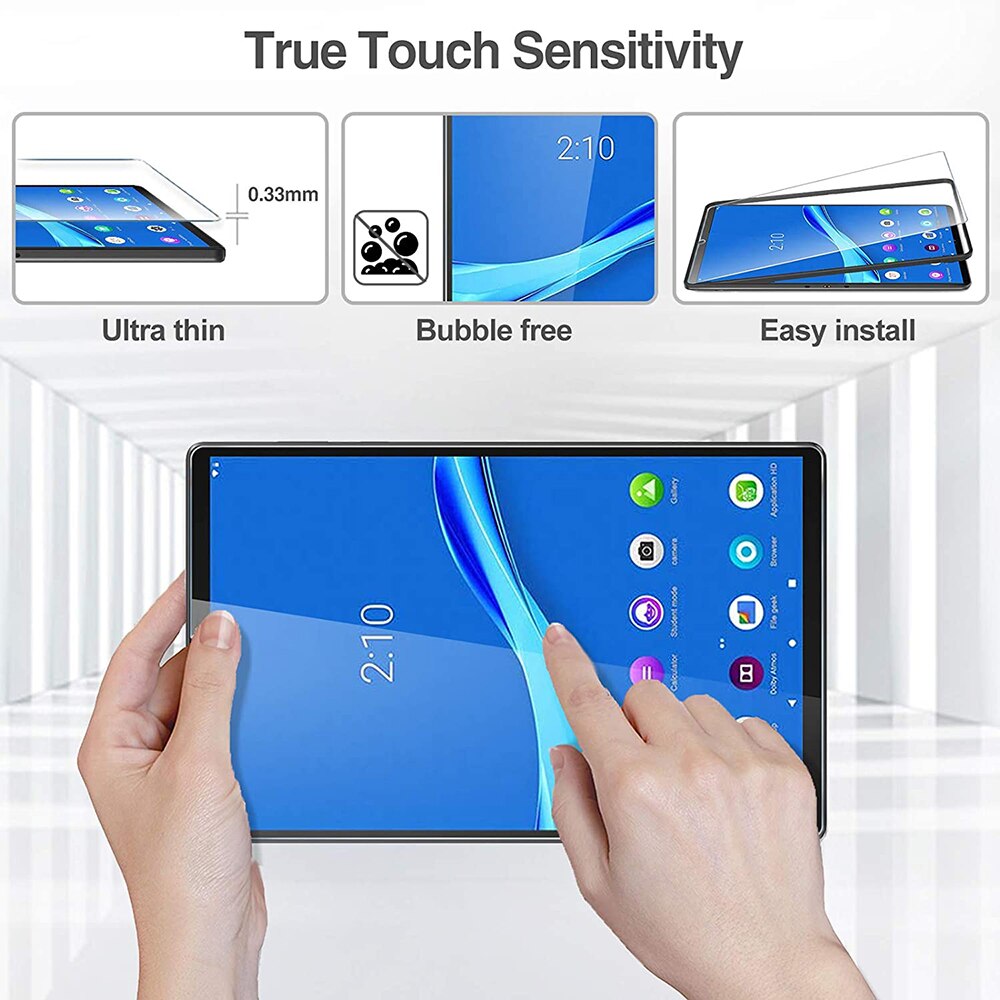 Voor Lenovo Tab M10 Plus TB-X606F/TB-X606X 10.3 Inch - 9H Tablet Gehard Glas Screen Protector film