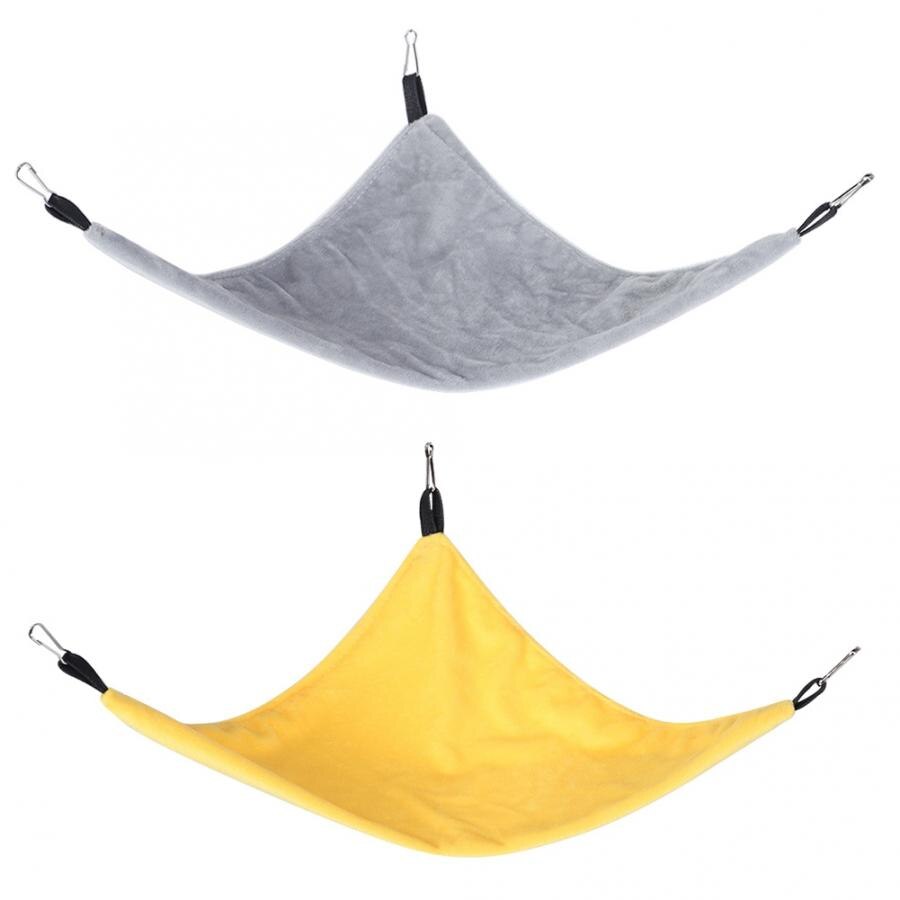 Hamster Accessoires Kleine Huisdier Hangmat Opknoping Bed Voor Eekhoorn Hamster Suiker Zweefvliegtuig Pig Warme Opknoping Kooi Eekhoorn Hangmat