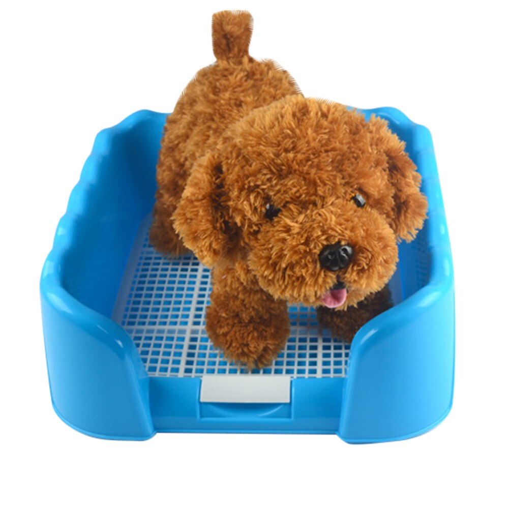 Draagbare Omheind Tray Grid Kattenbak Hond Training Wc Huisdier Potje Levert