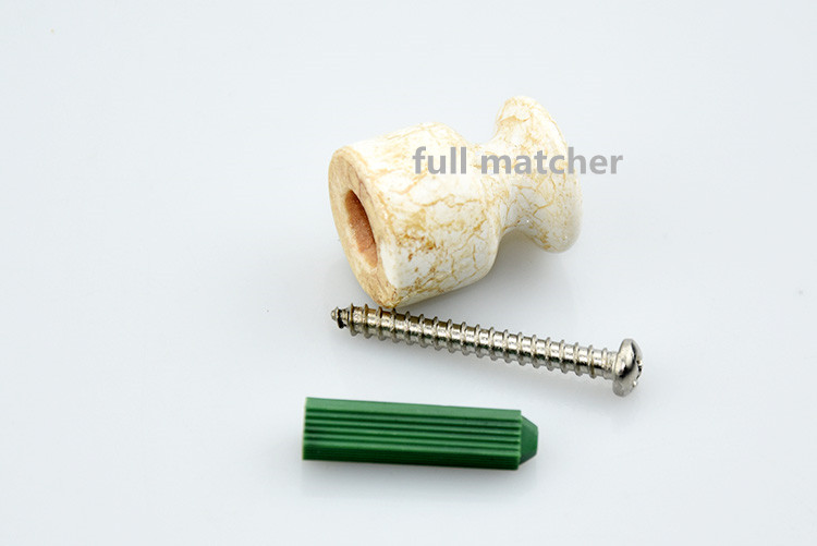 5 pieces 10 pieces 50 pieces Porcelain Insulator for Wall Wiring Ceramic Insulators With Screw