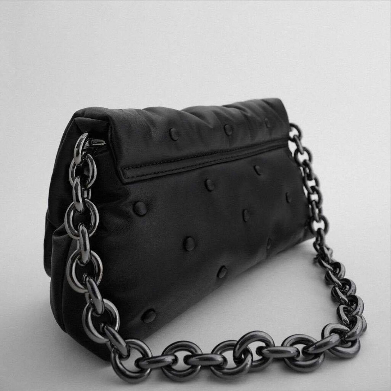 Chains Lederen Tassen Vrouwen Vintage Crossbody Bag Plain Dikke Ketting Schoudertas Vrouwelijke Mode Bakken