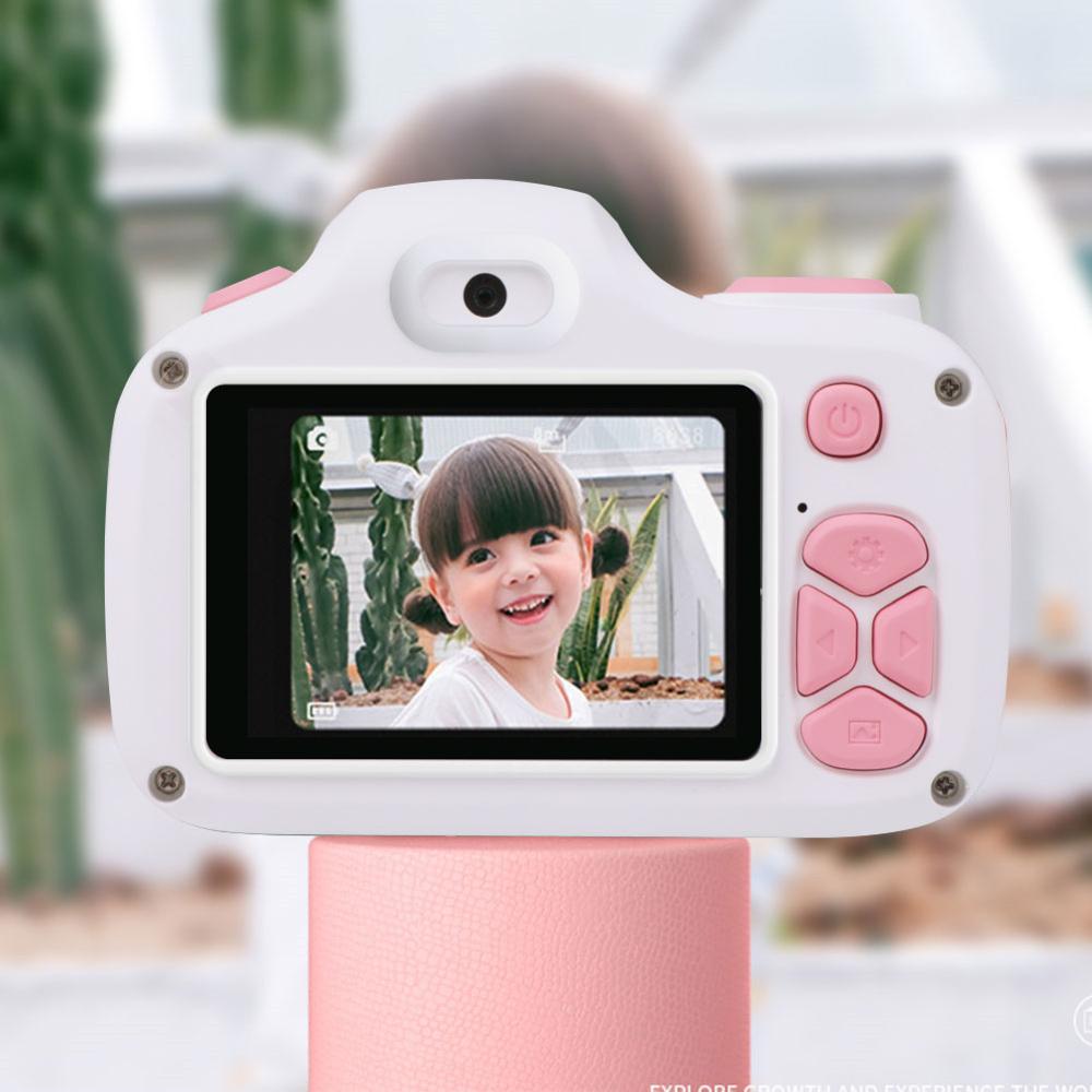 20MP Cartoon Kinder Digital Kamera 2'' HD 1080P Bildschirm Anti Schütteln Kinder Kamera 4x Digital Zoom Camcorder für Weihnachten