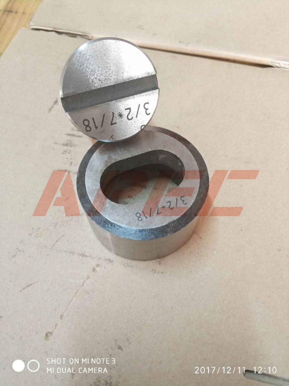 APEC Hydraulic Ironworker Punch Die-Round/Oblong Hole Punching for punching machine, ironworker machine, punch press