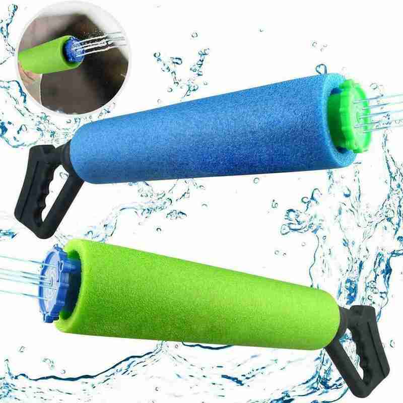 Children's Summer Beach Water Play Toys Pull-out High-pressure Water Cannon for Kids Children Outdoor Garden Beach Party Play