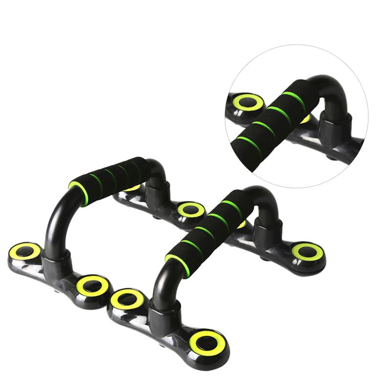 1 Pair Pushup Bars Stands Wide-eyed Push-up Stand Slope-assisted Muscle Stands Pushup Frame Anti-slip Handle Push-up Stands