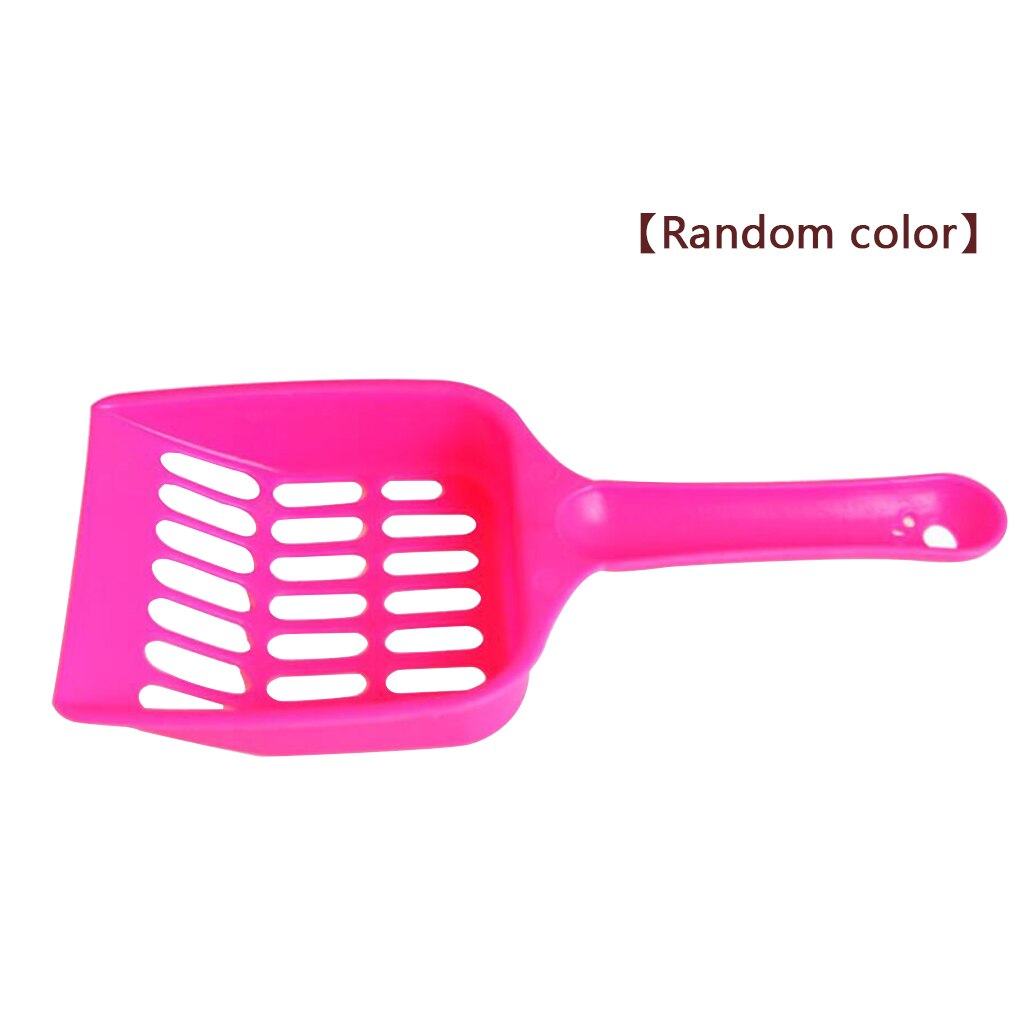Poop Spoon Plastic Handle Pet Poop Scoop Waste Remover Portable Cleaning Tool Supplies Dogs Cats Pet Supplies Color Random: Default Title