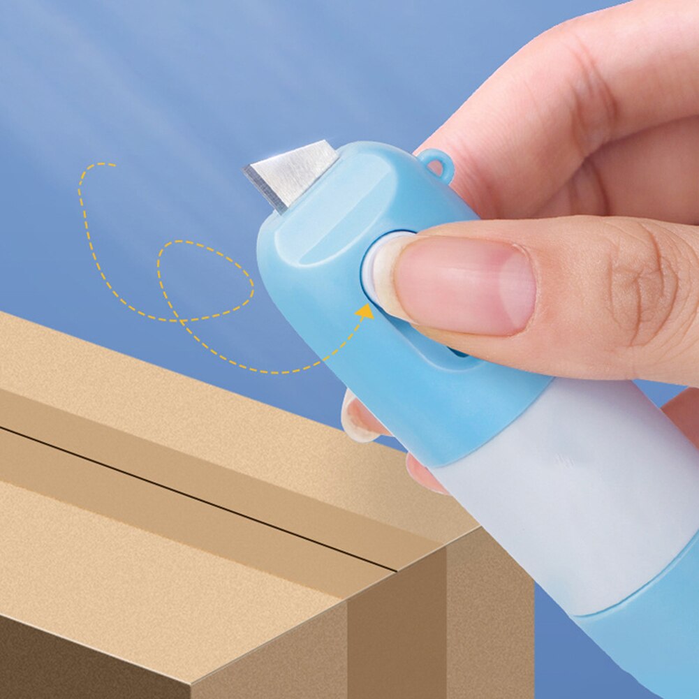 Correcteur de papier thermique avec couteau, correcteur de Protection de confidentialité des informations sur les données, correcteur pour étiquettes, outil de modification des factures