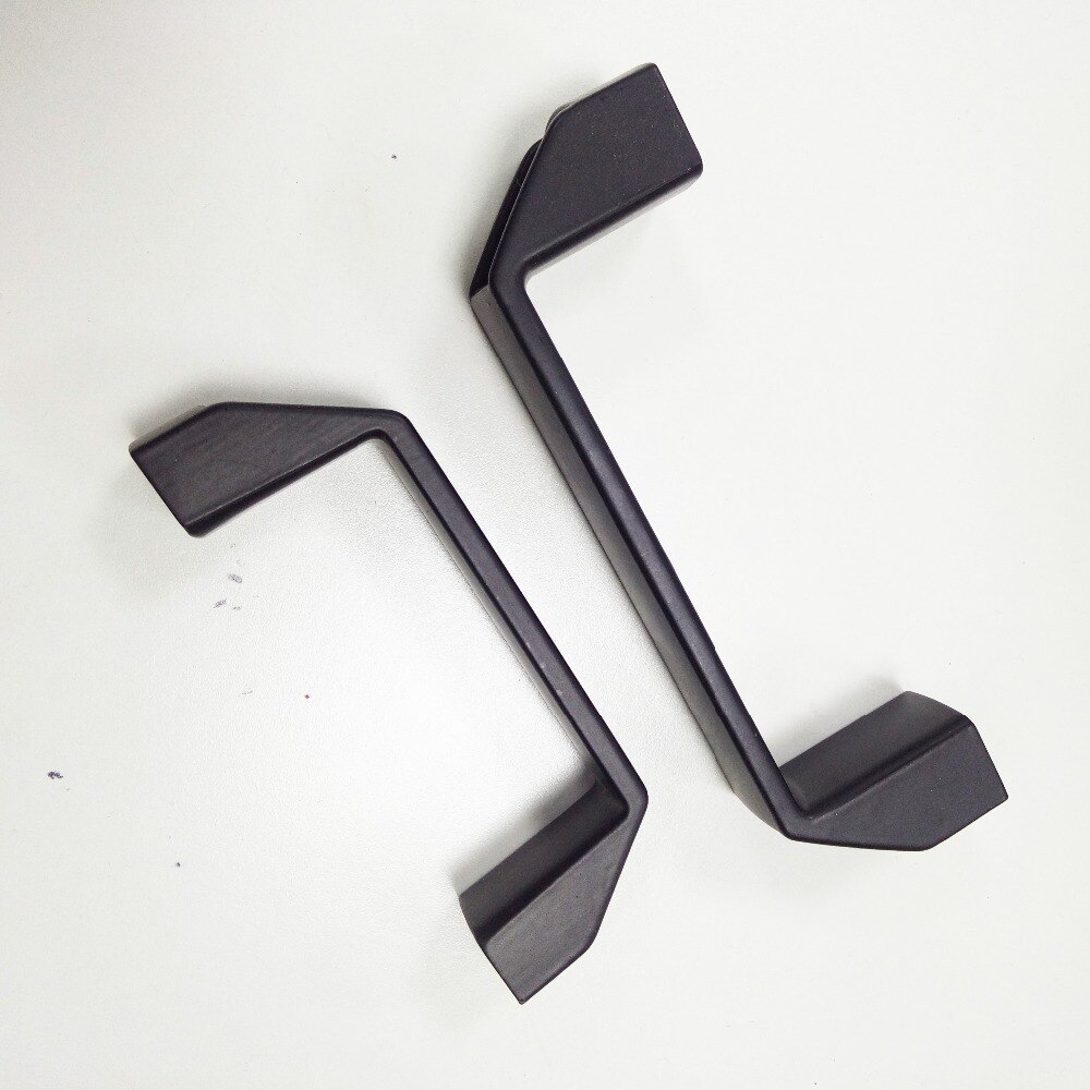 Plastic Nylon T Slot Black Door Handle for Aluminum Extrusion Profile /3030/4040/4545 Series with Slot 6mm/8mm/10mm