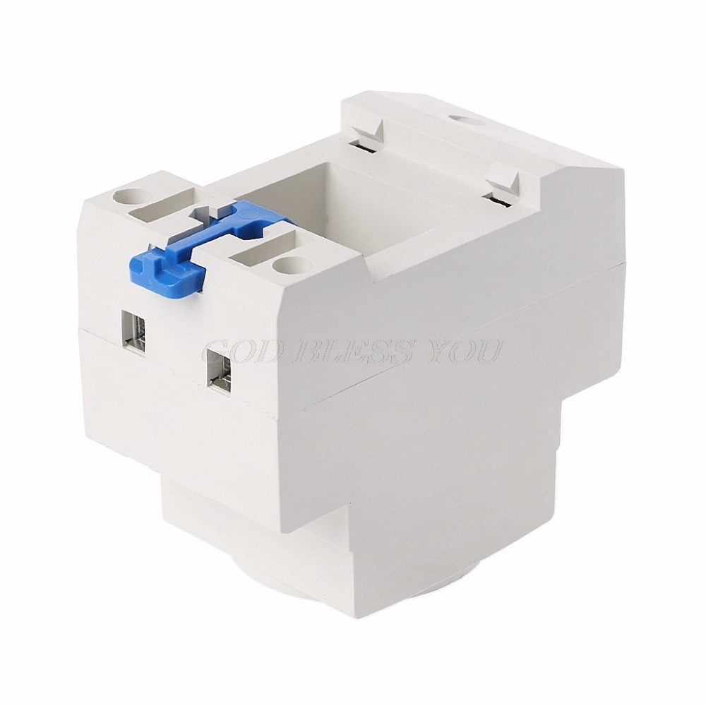 Eu tyyppi 35mm din-kiskoon kiinnitettävä verkkovirtapistoke 16a 250v ac-liitin