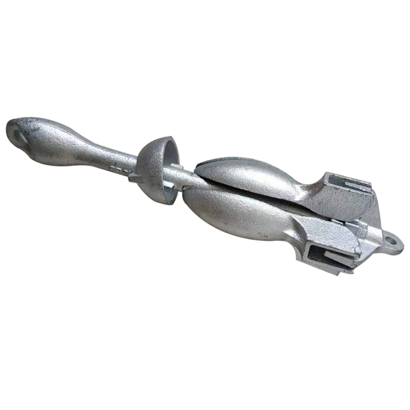 Boat Accessories Foldable Portable Galvanized 1.5 Kg Anchor For Canoe Kayak Raft Boat Sailboat Fishing Marine Accessories