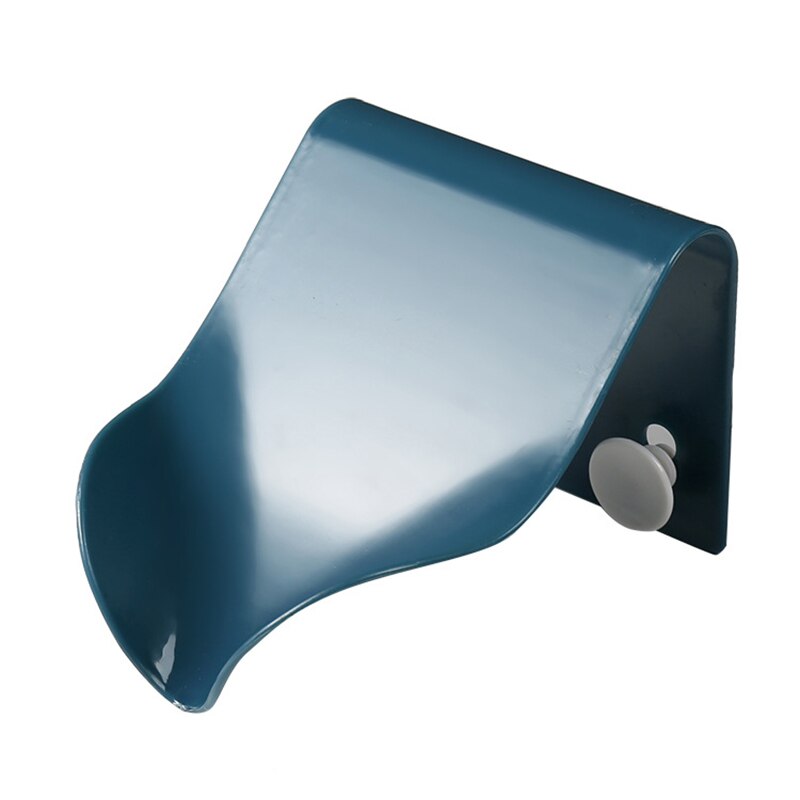 1Pc Zeephouder Badkamer Douche Zeepbakje Douche Platen Zeep Opbergdoos Met Afvoer Wandmontage Zelfklevende Plastic bad Tool