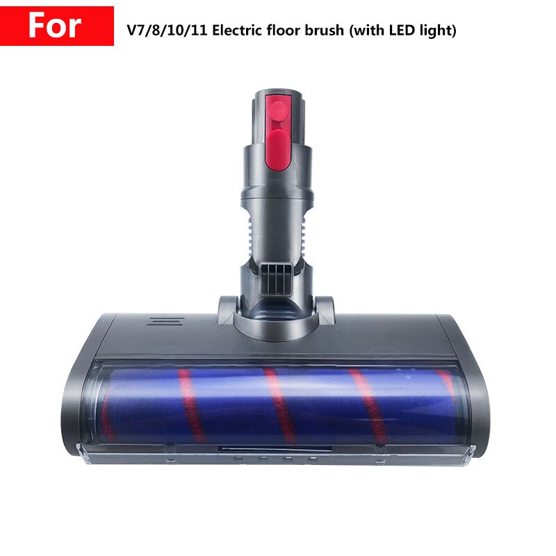 Replacement For Dyson v6 v7 v8 v10 v11 Hand-held Vacuum Cleaner Spare roller Carpet LED Electric Brush Head Home Accessories: 01