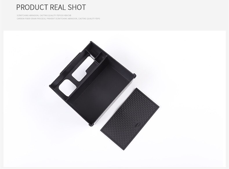 Auto armsteun opbergbox voor mazda 6 atenza accessoires organizer middenconsole opbergbox zwart