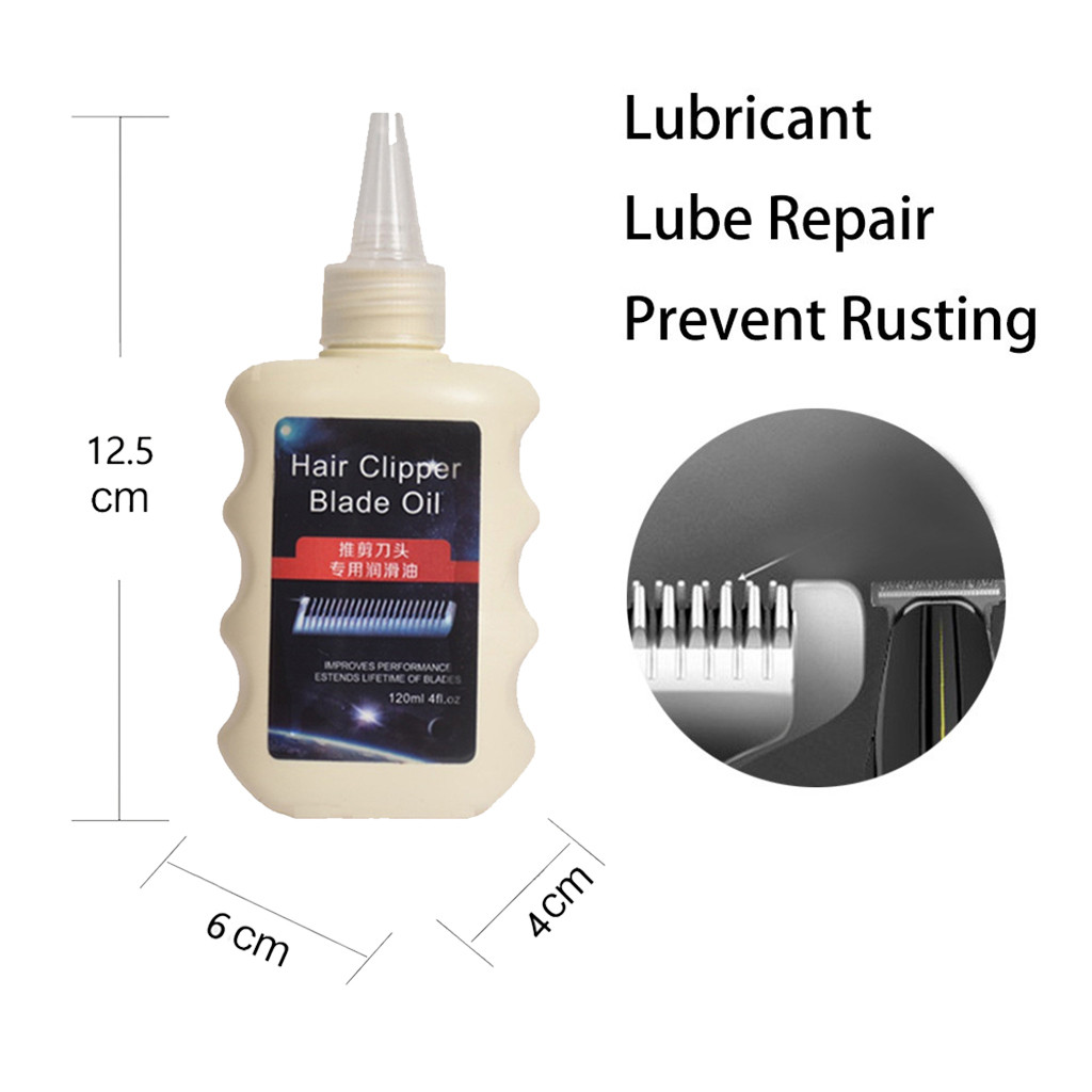 Universal Hair Clipper Blade Oil Sewing Machine And lubricating About 120ML waterproof hair trimmer beard trimer bo