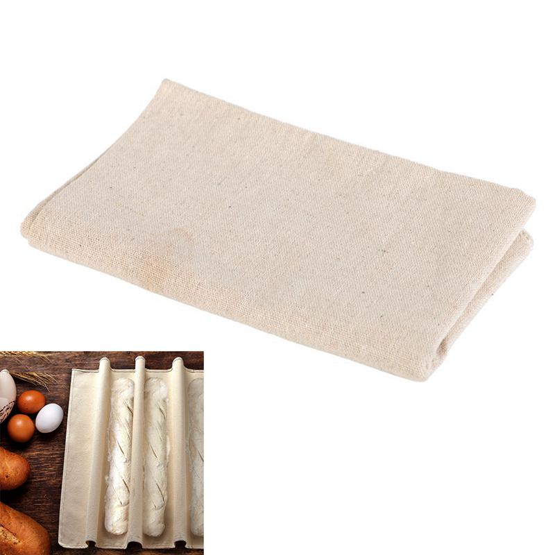 Tissu fermenté imperméabilisant pâte boulangers casseroles prouvant pain Baguette tapis de cuisson pâtisserie outils de cuisine: 60x90CM