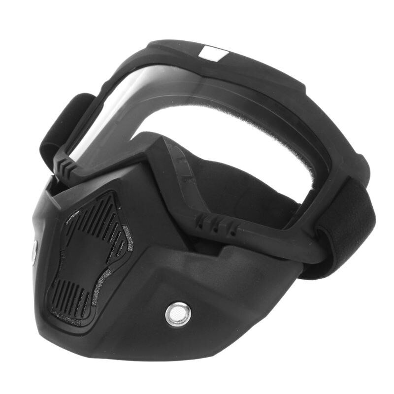 Motocross Goggles Dust Mask Face Glasses With Detachable Motorcycle Glasses Motorcycle Parts
