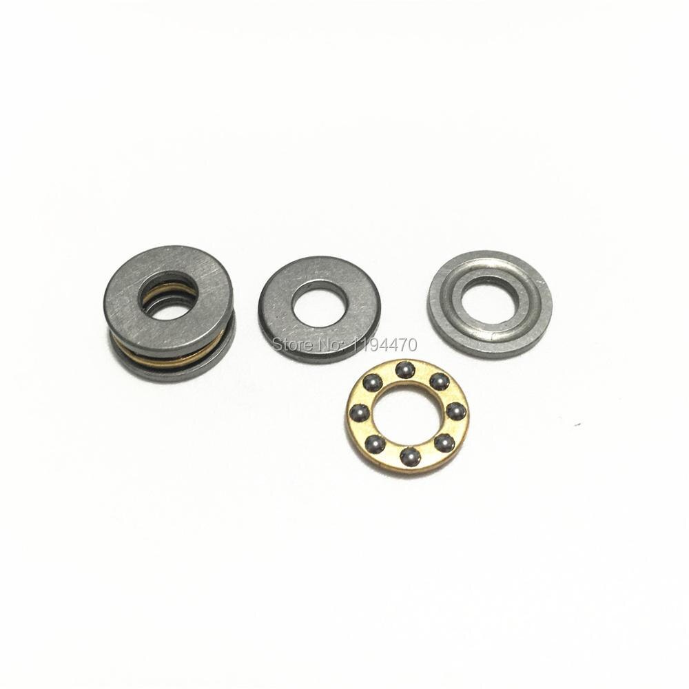 5pcs/Lot F8-22M 8x22x7 mm Axial Ball Bearing Thrust Bearing 8mm x 22mm x 7mm Miniature Plane Bearing 3-Parts