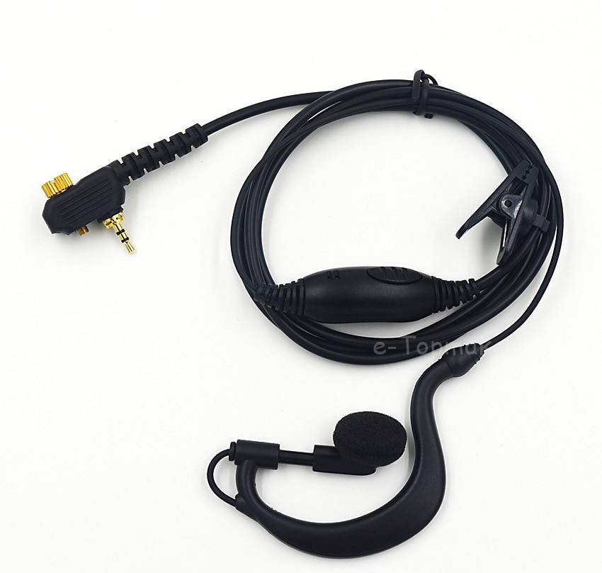 Auricular PTT de la policía del FBI XQF, micrófono para Motorola Tetra Radio de dos vías MTH800 MTP850 MTH600 MTH650 MTH850 MTS850 Walkie Talkie