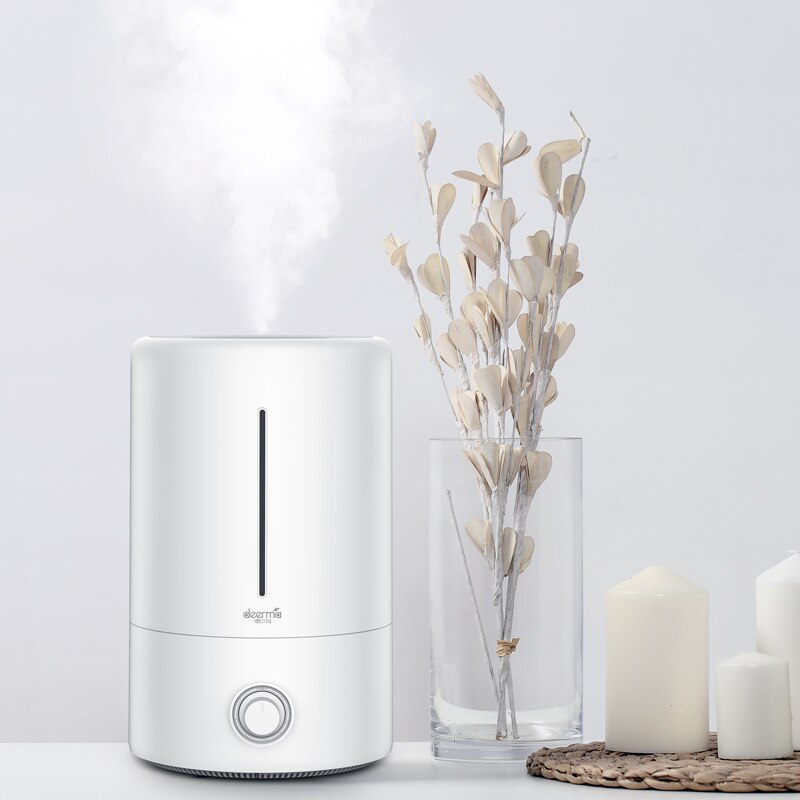 Deerma 5L Air Humidifier Large-Scale Aromatherapy Machine Ultrasonic Atomizing Humidifier Office Home 35DB Mute Humidifier