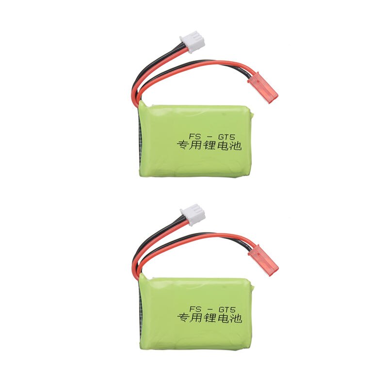 7.4v 1500mah Lipo Battery for Flysky FS-GT5 MC6C/MCE7 2.4G 6CH Transmitter 2s 7.4v Rechargeable Battery Charger For RC Car Boat: Gold