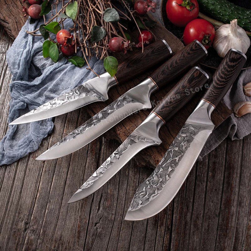 Forged Hammer Chopping Knife Boning Knife Kitchen Kitchen Knife Stainless Steel Meat Cleaver Slicing Knife Cooking Knife
