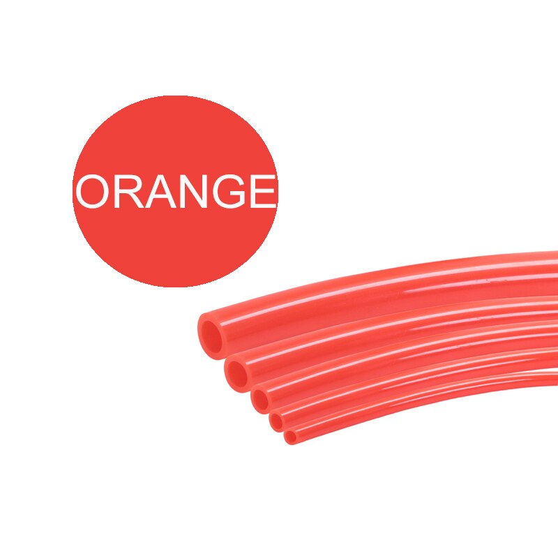 10 meters Pneumatic Tube Air Tubing Component Pneumatic Air Hose 4mm 6mm 8mm 10mm 12mm PU Pipe Compressor air hose: Orange / 16x12mm