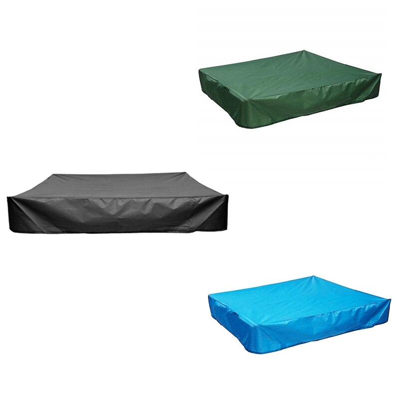 Quadratische Wasserdichte Oxford Tuch Staub Abdeckung Baldachin Kordelzug Sandkasten Sandkasten Staubdicht Abdeckung
