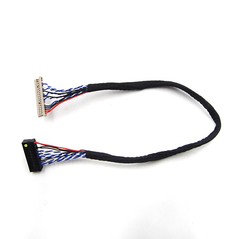 Universal 20Pin DF14 20-20 Signal 8-Bit LCD Screen Driver Board Line LVDS Screen Cable for RC Parts. 25mm Pin Spacing