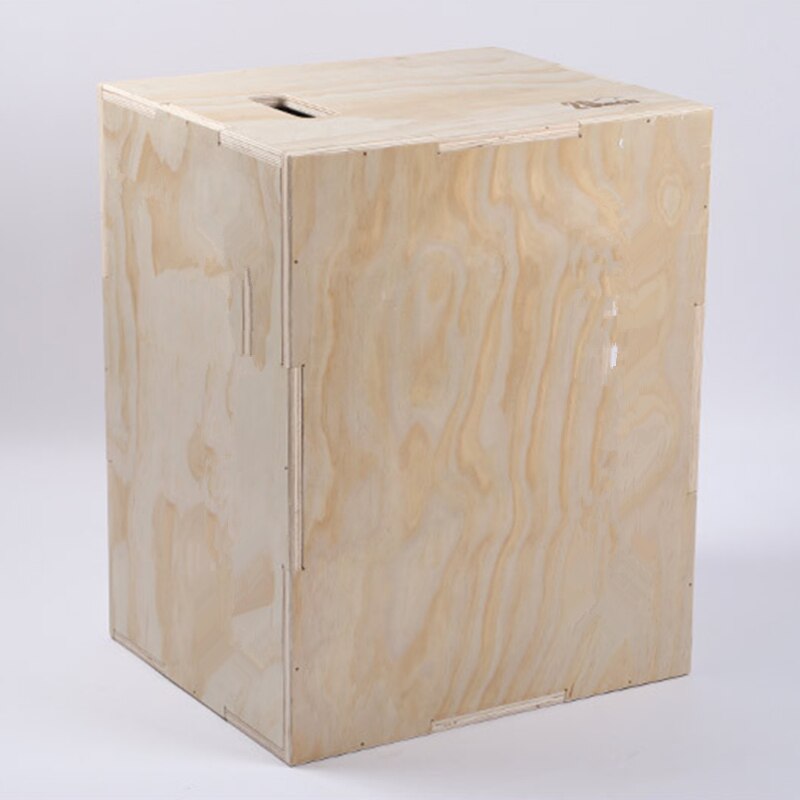Caja Plyo de madera para niños, 12X14X16 pulgadas, gimnasio en casa, caja pliométrica de Fitness, caja de salto de madera resistente