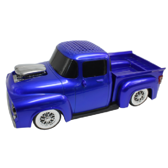 EONKO WS-538BT Pickup Truck Car Shaped Bluetooth Speaker with TF USB FM Selfie LED Light Display Rechargeable Battery