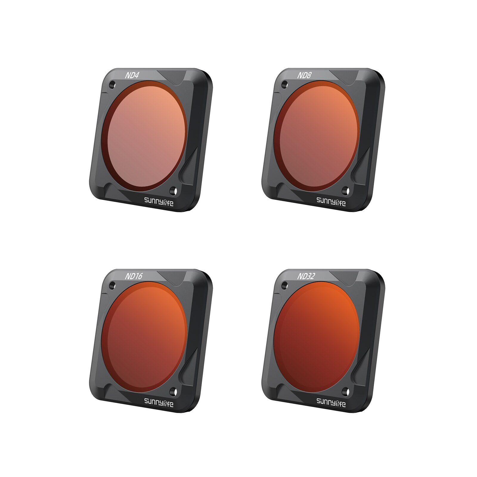 For DJI OSMO Action 2 Camera Filter Optical Glass Lens CPL UV ND SART NDPL Diving NIGHT Filters for DJI Action 2 Accessories: ND 4 8 16 32