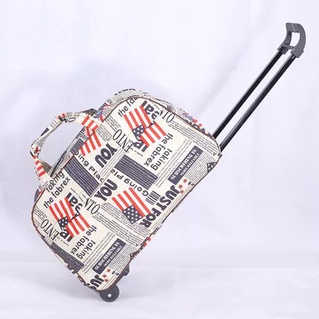 Trolley Koffer op Wielen handbagage Rolling Bagage Vrouwen Reistas Handbagage Tas Beknopte Mode Trolley Doos Mannen koffer: 06 Trolley Suitcase / 22"