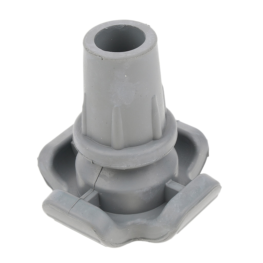 Walking Stick Tips End, Premium Antislip Rubber Crutch &amp; Walker Tips &amp; Cane Leg Tips Caps Cover - 7/8inch (2.2cm) - Gray