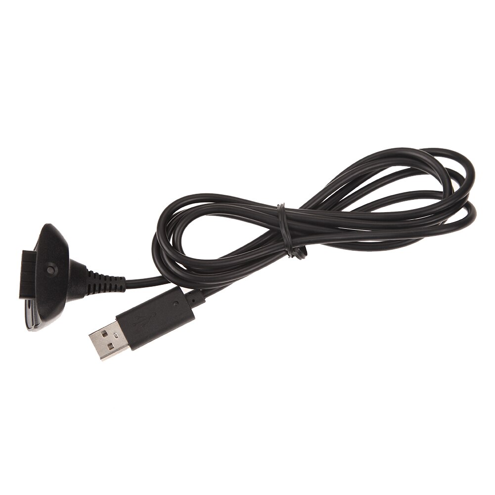 Cabo usb para carregamento sem fio, controlador de videogame com 5v e 1.5m para xbox 360