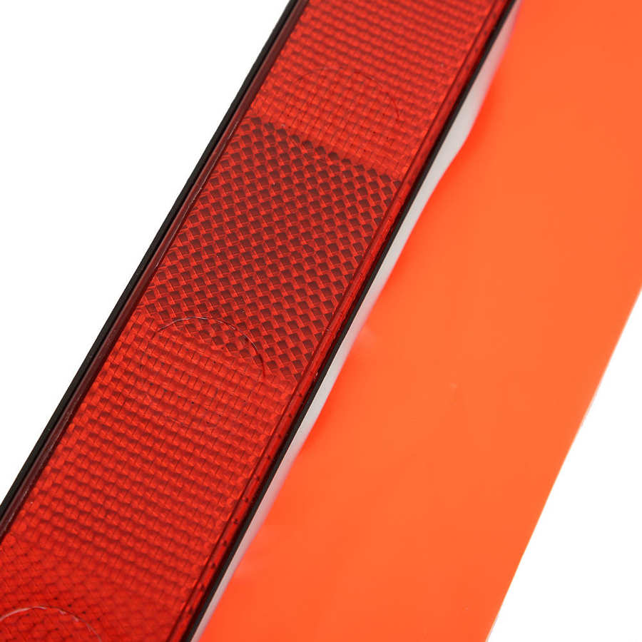 Widely Used Bright Enough Car Reflective Sign with Four Stents Triangular Warning Sign for Work Vehicles Tractors Automobile